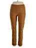 New Directions Solid Brown Active Pants Size 14 - photo 1