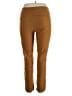 New Directions Solid Brown Active Pants Size 14 - photo 2