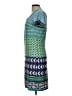 Laundry by Shelli Segal Graphic Green Casual Dress Size M (estimated) - photo 5