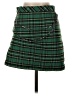 Zara Basic Plaid Green Casual Skirt Size S - photo 1