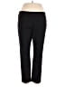 Lisette-L Solid Black Active Pants Size 16 - photo 1