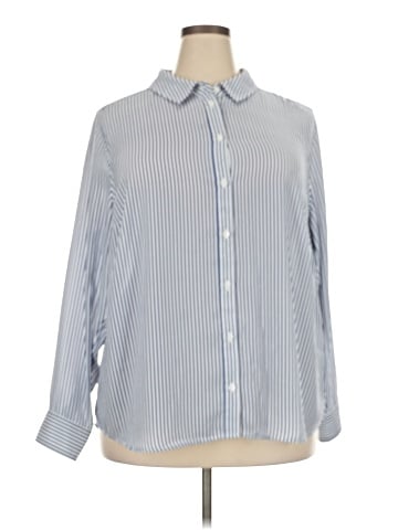 On 34th Long Sleeve Blouse (view 1)
