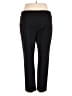 Lisette-L Solid Black Active Pants Size 16 - photo 2
