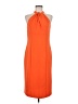 Julia Jordan Solid Orange Cocktail Dress Size 6 - photo 1