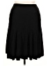 Iz Byer Solid Black Casual Skirt Size 16 - photo 1