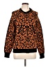 Torn by Ronny Kobo Animal Print Orange Track Jacket Size L - photo 1