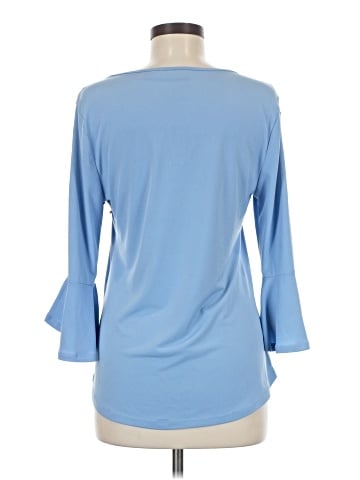 7th Avenue Design Studio New York & Company 3/4 Sleeve T-Shirt (view 2)