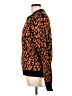 Torn by Ronny Kobo Animal Print Orange Track Jacket Size L - photo 5