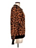 Torn by Ronny Kobo Animal Print Orange Track Jacket Size L - photo 4