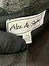 Alex & Sophia Black Long Sleeve Top Size XS - photo 7