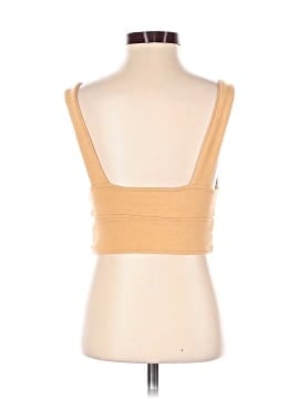Madewell Cutout Knot-Front Crop Tank Top (view 2)