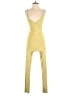 Assorted Brands Solid Yellow Jumpsuit Size M - photo 1