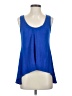 Boston Proper Blue Sleeveless Blouse Size XS - photo 1