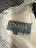 Theia Silver Cocktail Dress Size 6 - photo 7
