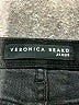 Veronica Beard Jeans Solid Stripes Black Jeans Size 29 waist - photo 7