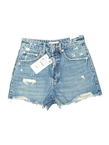 Zara Denim Shorts (view 1)