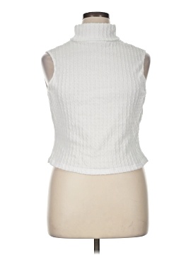 Shein Curve Sleeveless Turtleneck