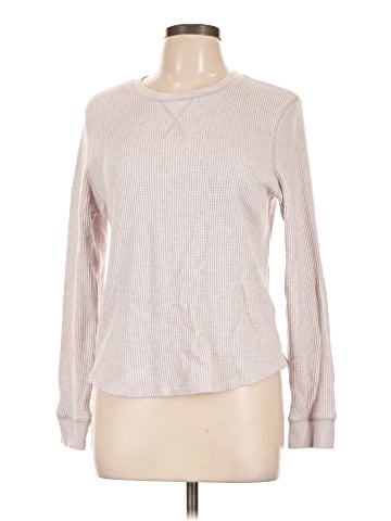 Madewell Waffle-Knit Raglan Tee (view 1)