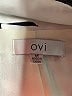 OVI 100% Polyester Print White Blazer Size M - photo 7