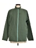 J.Jill Solid Green Raincoat Size M - photo 1