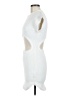 Edikted 100% Acrylic White Casual Dress Size Med - Lg - photo 5