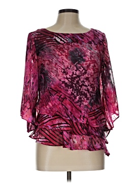 Alex Evenings 3/4 Sleeve Blouse