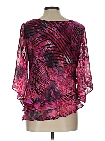 Alex Evenings 3/4 Sleeve Blouse (view 2)