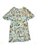 Zara Print Green Blue Dress Size 13 - 14 - photo 2