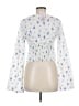 Wild Fable White Long Sleeve Blouse Size M - photo 2