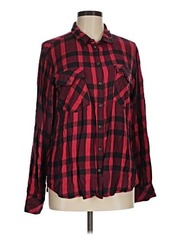 Sanctuary Long Sleeve Button-Down Shirt (view 1)