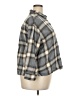 Old Navy 100% Cotton Plaid Gray 3/4 Sleeve Button-Down Shirt Size 2X - photo 4