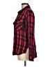 Sanctuary 100% Rayon Plaid Red Long Sleeve Button-Down Shirt Size M - photo 5