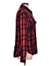 Sanctuary 100% Rayon Plaid Red Long Sleeve Button-Down Shirt Size M - photo 4
