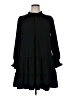 Nine West 100% Polyester Solid Black Casual Dress Size 0X - photo 1