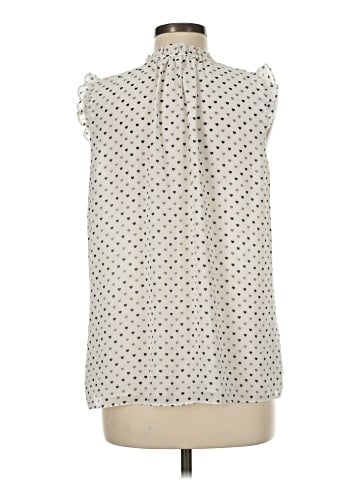 Rose + Olive Sleeveless Blouse (view 2)