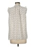 Rose + Olive 100% Polyester Ivory Sleeveless Blouse Size M - photo 2