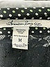 American Rag Cie 100% Polyester Polka Dots Black Long Sleeve Blouse Size M - photo 7