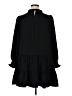 Nine West 100% Polyester Solid Black Casual Dress Size 0X - photo 2