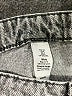 Unbranded 100% Cupro Chevron-herringbone Gray Jeans Size 4 - photo 7