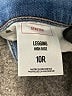 Express Floral Blue Jeans Size 10R - photo 8