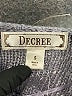 Decree Metallic Silver Pullover Sweater Size S - photo 7
