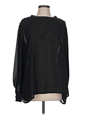 Essentials Long Sleeve Blouse (view 1)