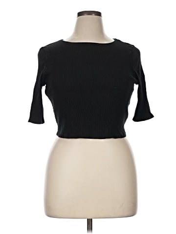 Express One Eleven Short Sleeve Turtleneck (view 1)