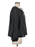Gap Black Long Sleeve Blouse Size M - photo 4