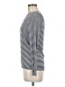 Pure Collection Stripes Silver Long Sleeve Turtleneck Size 8 - 10 - photo 5