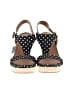 Kenneth Cole REACTION Polka Dots Black Wedges Size 7 1/2 - photo 2