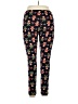 Faded Glory Floral Black Leggings Size 18 - photo 2
