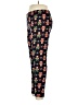 Faded Glory Floral Black Leggings Size 18 - photo 5
