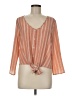 Kaii Orange 3/4 Sleeve Blouse Size M - photo 1