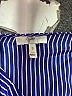 Joie 100% Silk Blue Long Sleeve Silk Top Size S - photo 7